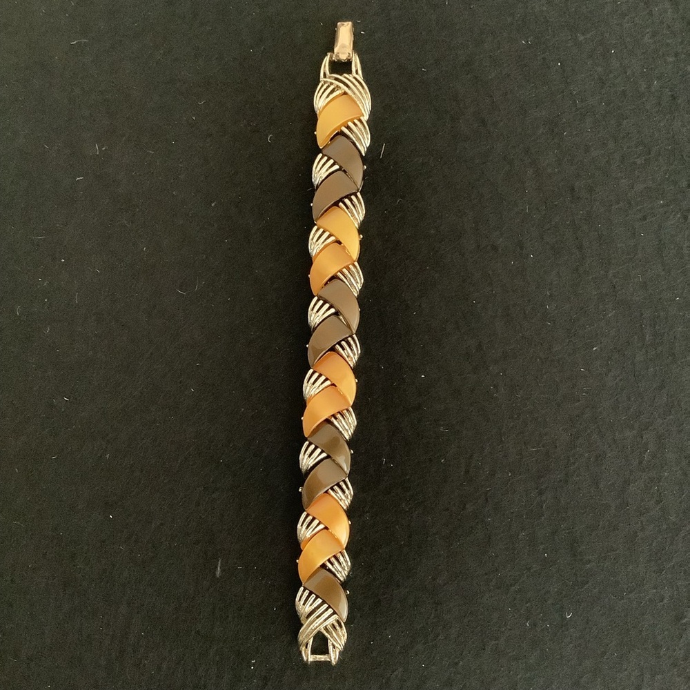 Vintage Coro moon glow bracelet.